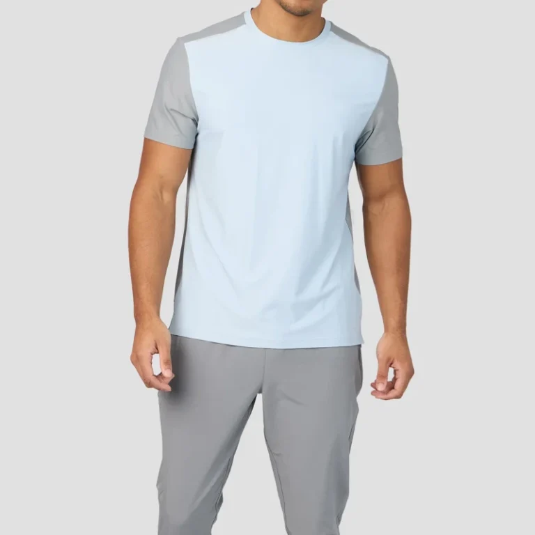 High-Quality-Quick-Dry-Breathable-Men-Sports-Running-T-shirt-Nylon-Short-Sleeve-Elasic-Fitness-Training-Gym-Shirts-Sportswear