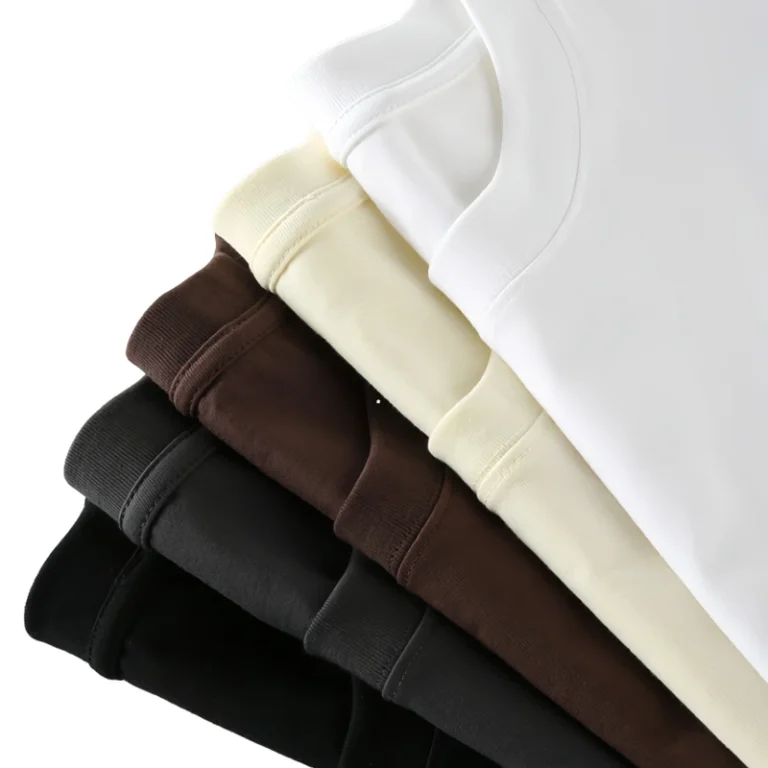 High-Quality-Simple-Cotton-Custom-Logo-Short-Sleeve-T-shirt