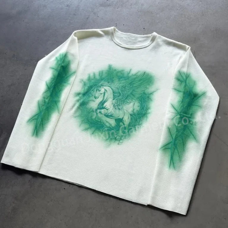 High-Quality-Street-Wear-Custom-Long-Sleeve-Shirt-Thermal-Fabric-Cropped-T-Shirt-Oversize-Waffle-Long-Sleeve-T-shirt-For-Men-1