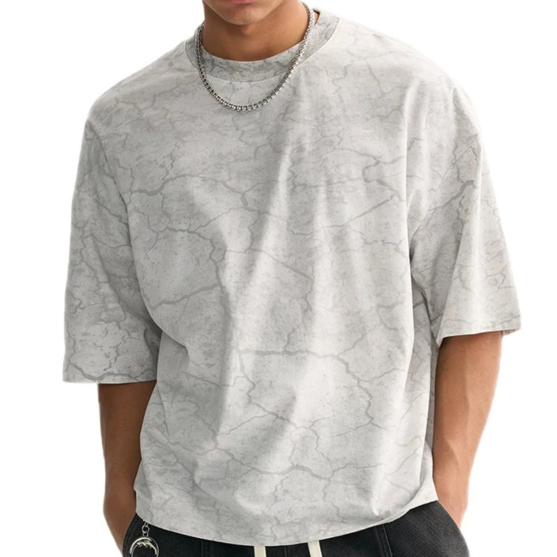High-Quality-Streetwear-t-Shirt-Custom-logo-Drop-Shoulder-Boxy-Fit-T-shirt-Oversized-Men-Tshirts