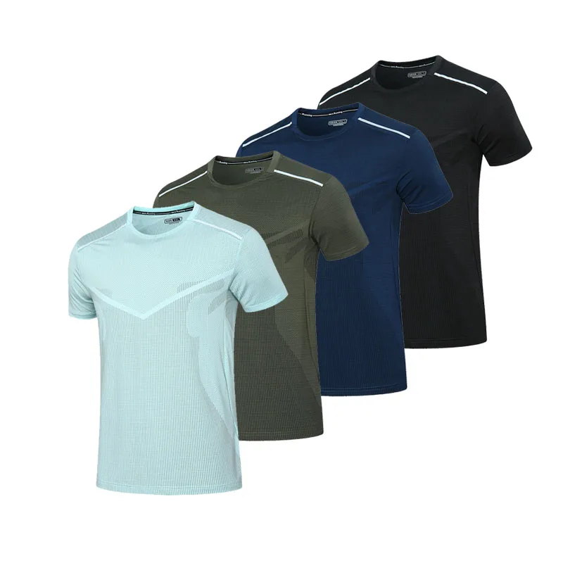 High-Quality-Summer-Custom-Logo-Polyester-Gym-Tshirt-Crew-Neck-Tshirt-Tshirt-for-Men