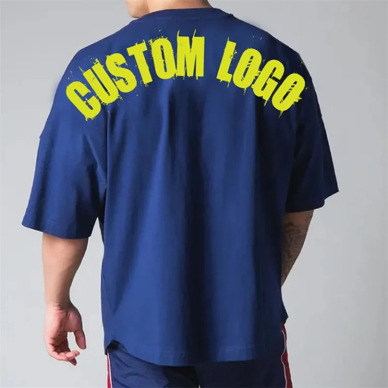 High-Quality-Summer-Custom-Logo-Puff-Printing-Oversize-Graphic-Cotton-Drop-Shoulder-Vintage-T-shirts-Men