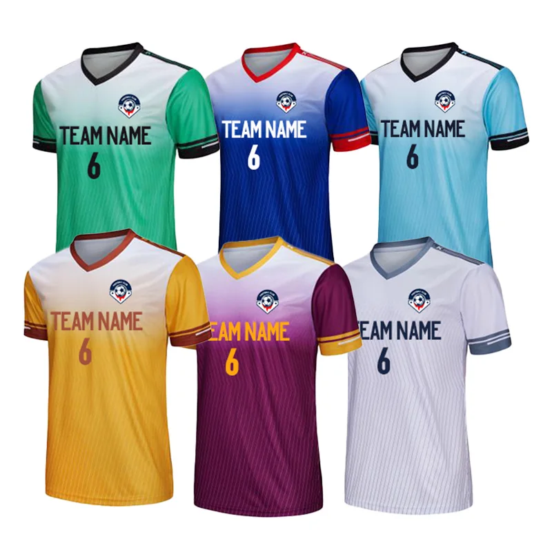 High-Quality-Vintage-Classic-Football-Shirt-Team-Jersey-Sports-Football-T-Shirts-No-Logo