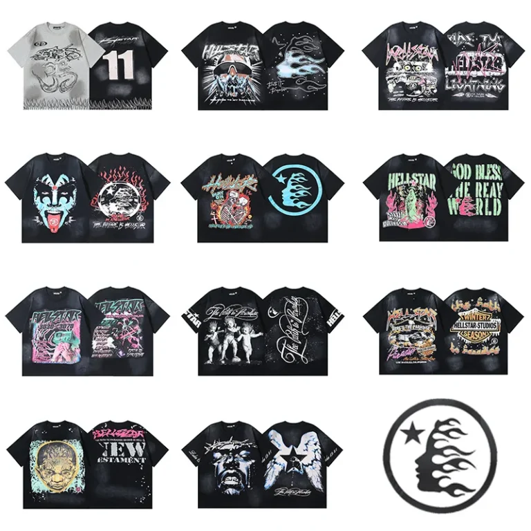 High-Quality-Washed-Vintage-Portrait-Short-Sleeve-Mens-Womens-Loose-Street-Style-Letter-T-shirt-Breathable-Moisture-Wicking