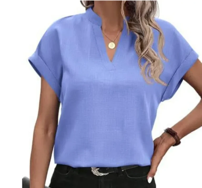 High-Quality-Womens-V-Neck-T-Shirts-Casual-Short-Knit-Apparel-Digital-Printing-New-Fashionable-Printed-T-Shirt-Woman