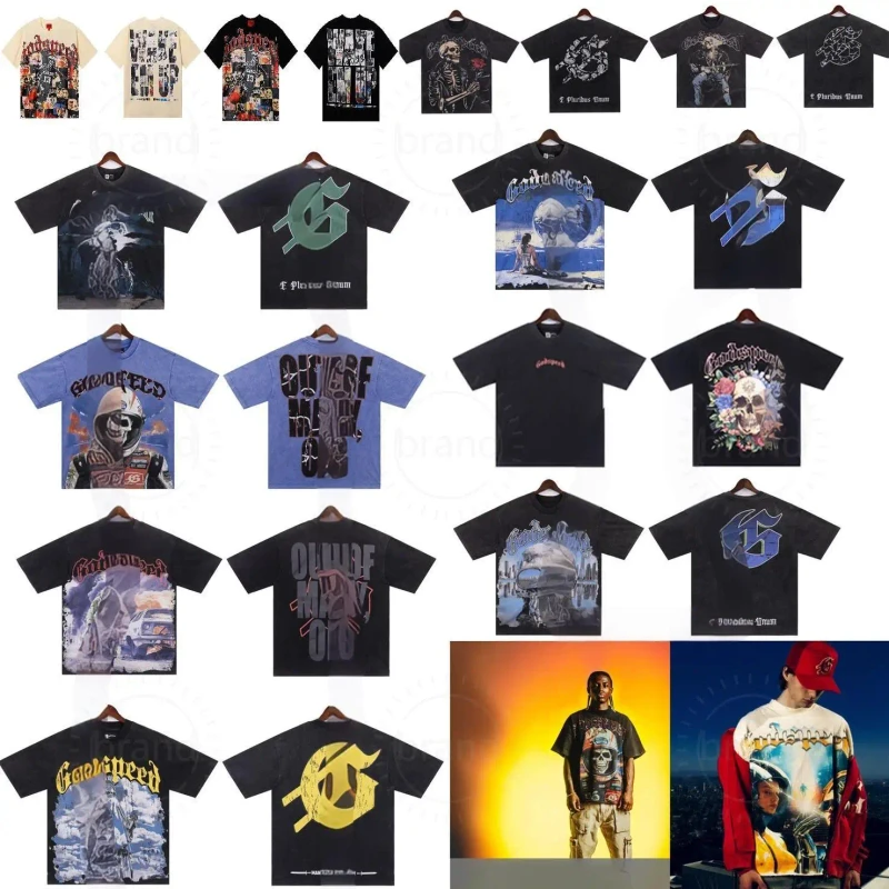High-Version-Designer-Luxury-T-Shirt-for-Men-Women-Classic-100-Cotton-Crew-Neck-Short-Sleeved-Casual-Loose-Blank-T-Shirt
