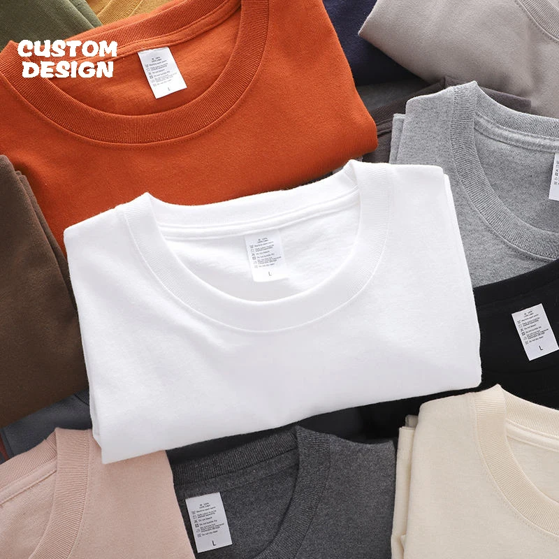 Hot-Supplier-Custom-Your-Brand-Logo-100-Cotton-Tshirt-Blank-Men-T-Shirt-Plain-Casual-T-Shirt-for-Men-Black-Cotton
