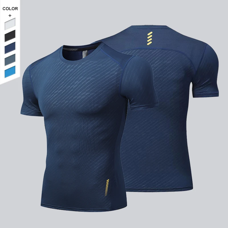 Kable-New-Quick-Drying-Mens-Sport-T-Shirt-Lightweight-Comfortable-Running-Basketball-Short-Sleeve-Top-Round-Neck-Gym-Clothing