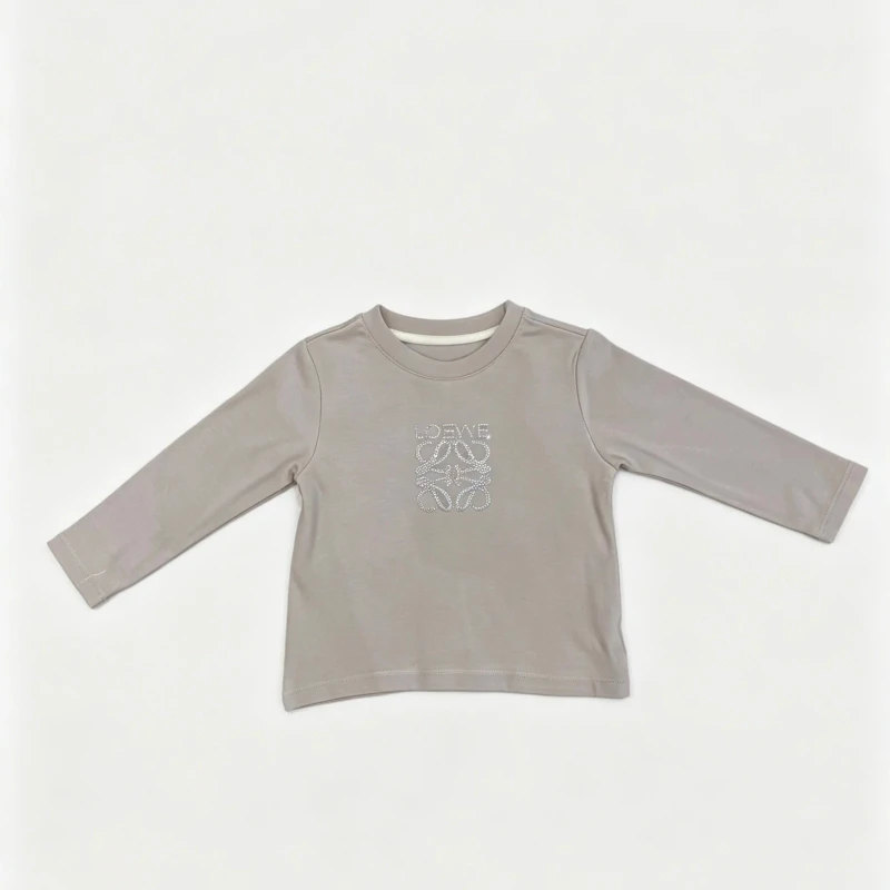 Kids-Boy-Girl-Long-Sleeve-Eco-Friendly-Anti-Pilling-Anti-shrink-Twill-T-Shirt-Cotton-Neck-Logo-Cartoon-Print-Preppy