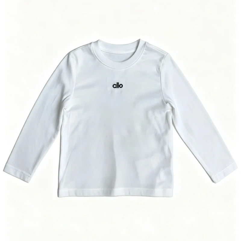 Kids-Boy-Girl-Long-Sleeve-T-Shirt-Cotton-Round-Neck-Logo-Print-Casual-Top-OEM