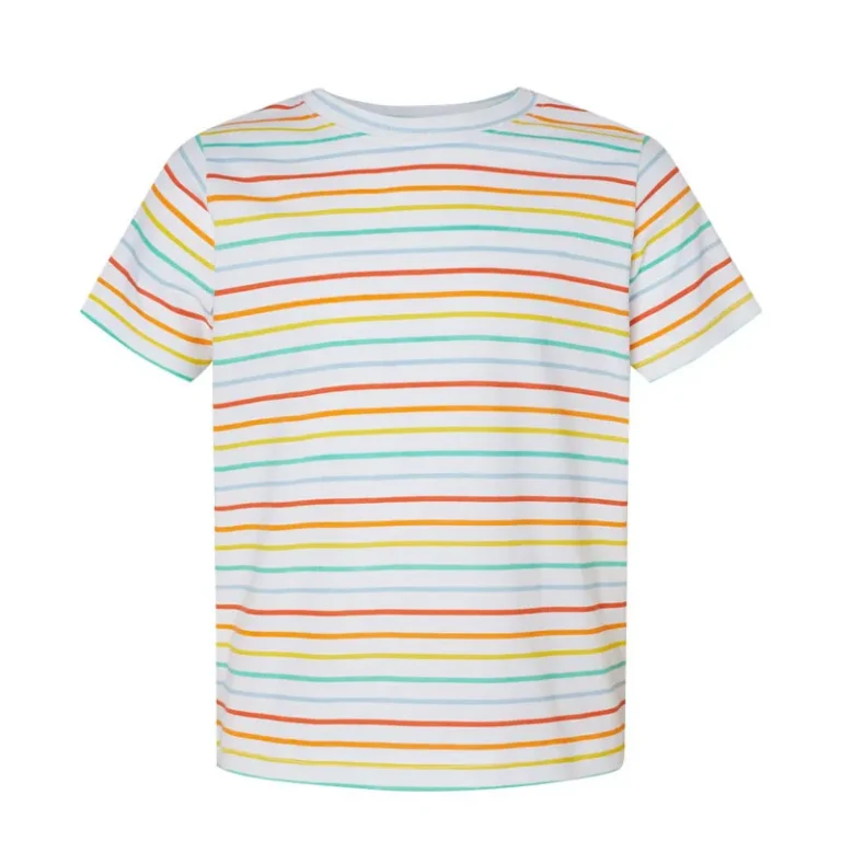 Kids-Children-Striped-T-Shirt-Prime-Quality-Custom-Logo-No-Logo-Heavy-Weight-Tshirts-Tee-Shirts-for-Summer
