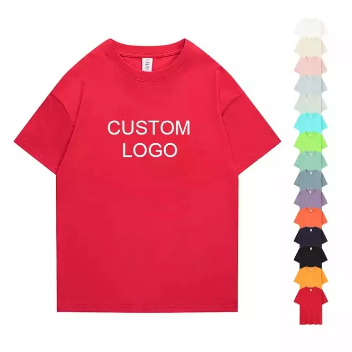 Kids-Clothing-100-Cotton-Short-Sleeves-Tshirt-Blank-Solid-Color-Basic-T-shirt-for-Kids-Summer-Wear-Customized-Children-T-Shirts