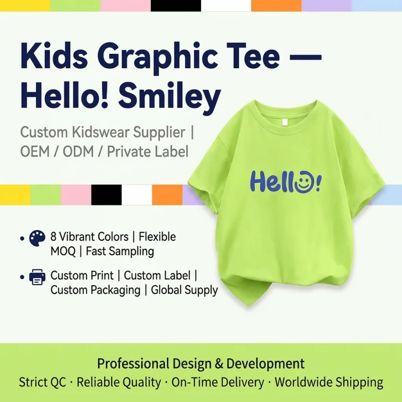 Kids-Cotton-T-Shirt-for-Boys-Girls-Smile-Print-Summer-Tee-Casual-Soft-Short-Sleeve-Top-Trendy-Children-Clothing