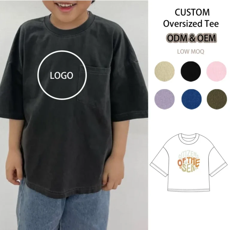 Kids-Oversized-T-shirt-Australia-Summer-Short-Sleeve-Cotton-Tee-for-Boys-and-Girls
