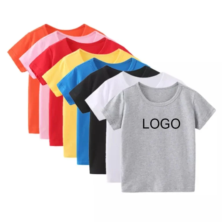 Kids-Plain-Breathable-Tshirt-Tops-Cotton-Clothes-White-Black-Kids-Plain-T-Shirts-for-Child-Boys-Girls-Baby-Toddler-Solid-Color