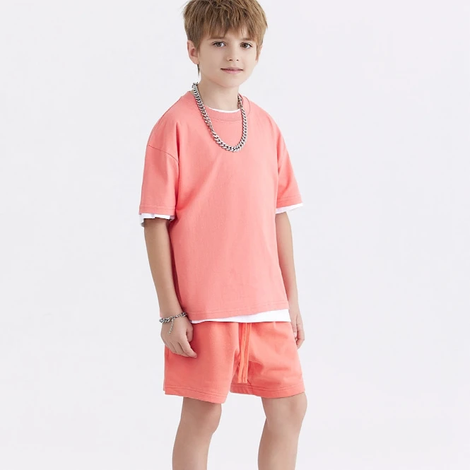 Kids-Short-Sleeve-T-Shirts-100-Cotton-Unisex-Plus-Sized-Child-Casual-Clothing-Blank-Plain-Childrens-T-shirts