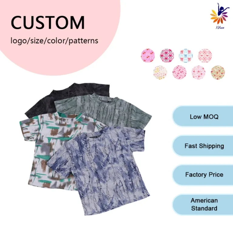 Kids-Washed-Vintage-T-Shirt-Tee-Lightweight-Breathable-Slightly-Stretch-Summer-Custom-Print-Casual-Wear