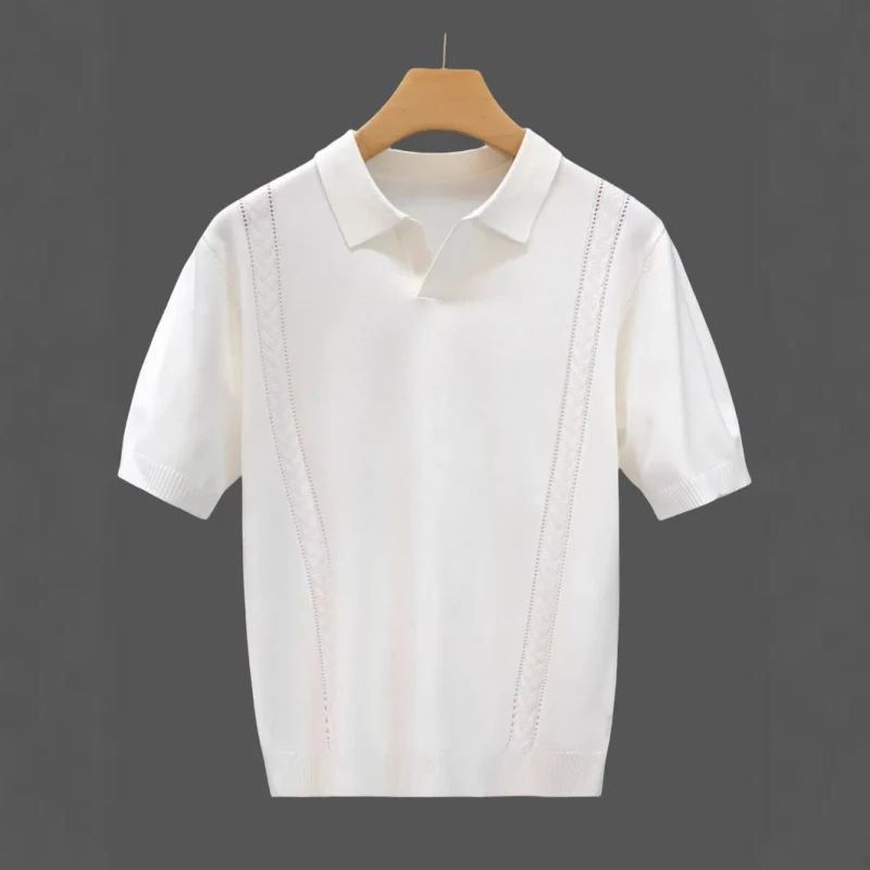 LVLAEA-Men-Summer-T-shirt-Thin-Knitted-Ice-Silk-New-Youth-Luxury-Spring-Lapel-Short-sleeved-POLO-Shirt-for-Men