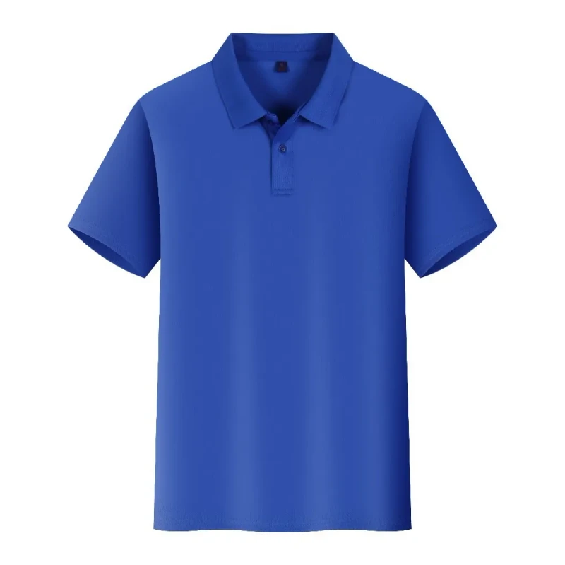 Ladies-Polyester-White-Black-Polo-T-shirts-Pour-Hommes-Plain-Polo-T-Shirt-With-Logo-Custom-Logo-Printed