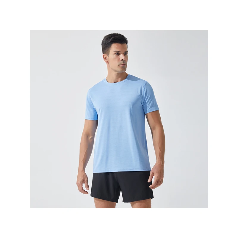 Large-Size-Mens-Round-Neck-Casual-Fitness-Breathable-Quick-Drying-Outdoor-Running-Sport-T-shirt