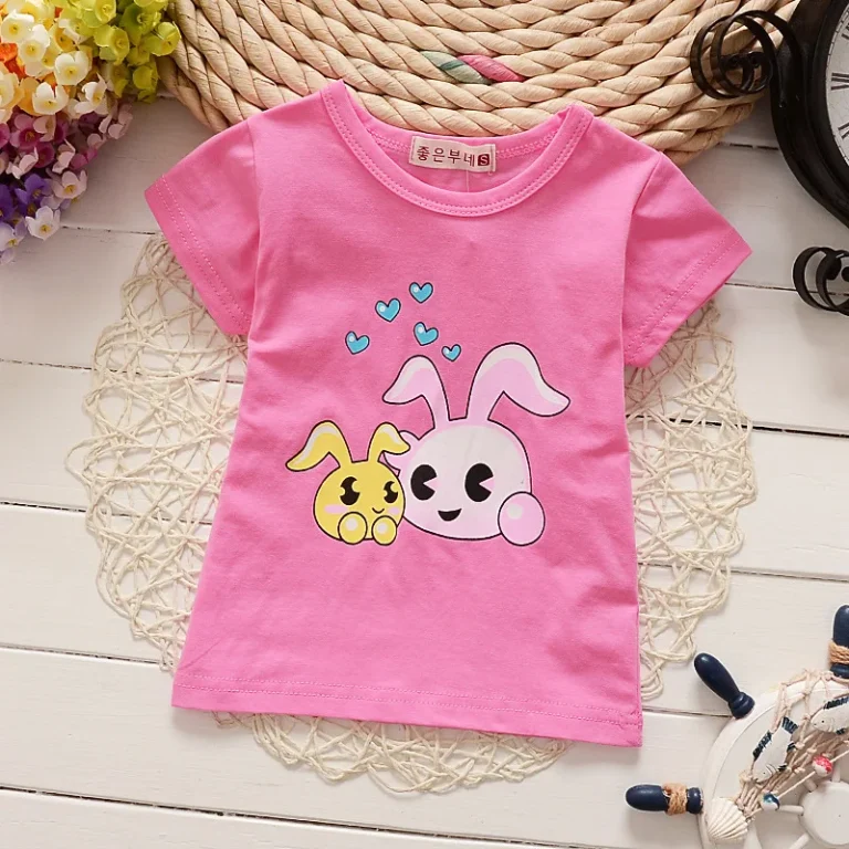 Latest-New-Model-Children-Frocks-Designs-Breathable-T-shirts