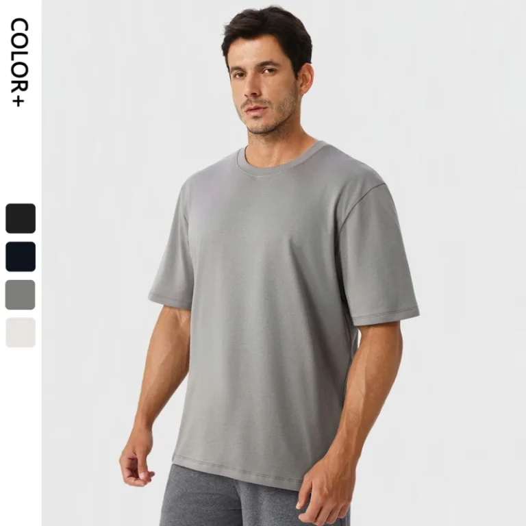 Lightweight-Mens-Sports-Shirt-Quick-Dry-Breathable-Running-Fitness-T-shirt-Daily-Casual-Outdoor-Activewear-Top