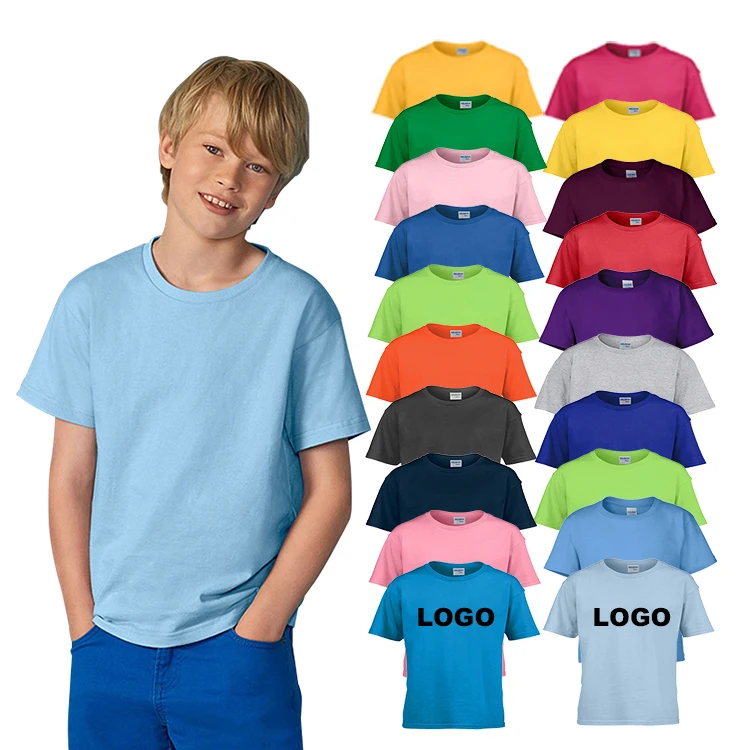 Logo-Customize-Blank-Plain-T-Shirt-for-Kids-Fashion-Tee-Kids-Plain-T-Shirts-100-Cotton