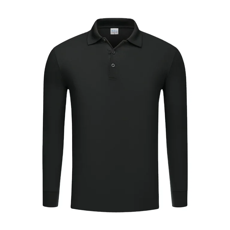 Long-Sleeve-Mens-Pique-Polo-Shirts