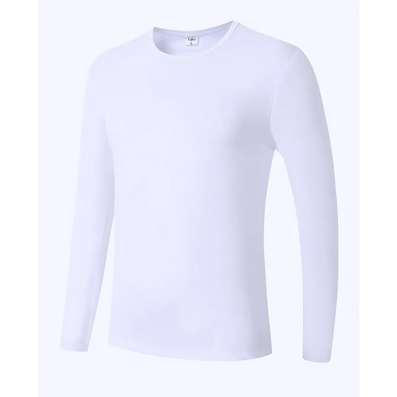 Long-Sleeve-Polyester-Blank-Plain-Mens-T-shirts-Custom-Logo-Printing-White-Unisex-Long-Sleeve-Polyester-T-shirt