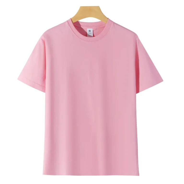 Loose-Fit-Breathable-Comfortable-Short-Sleeve-T-Shirt-Multi-Size-for-Office-Home-Mens-100-Cotton-Short-Sleeve-T-Shirt