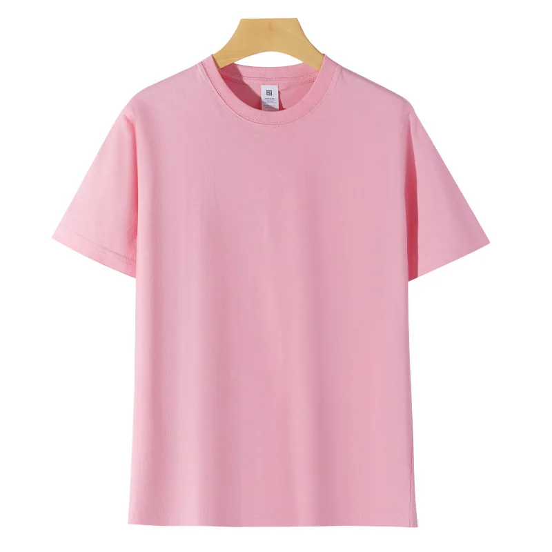Loose-Fit-Breathable-Comfortable-Short-Sleeve-T-Shirt-Multi-Size-for-Office-Home-Mens-100-Cotton-Short-Sleeve-T-Shirt