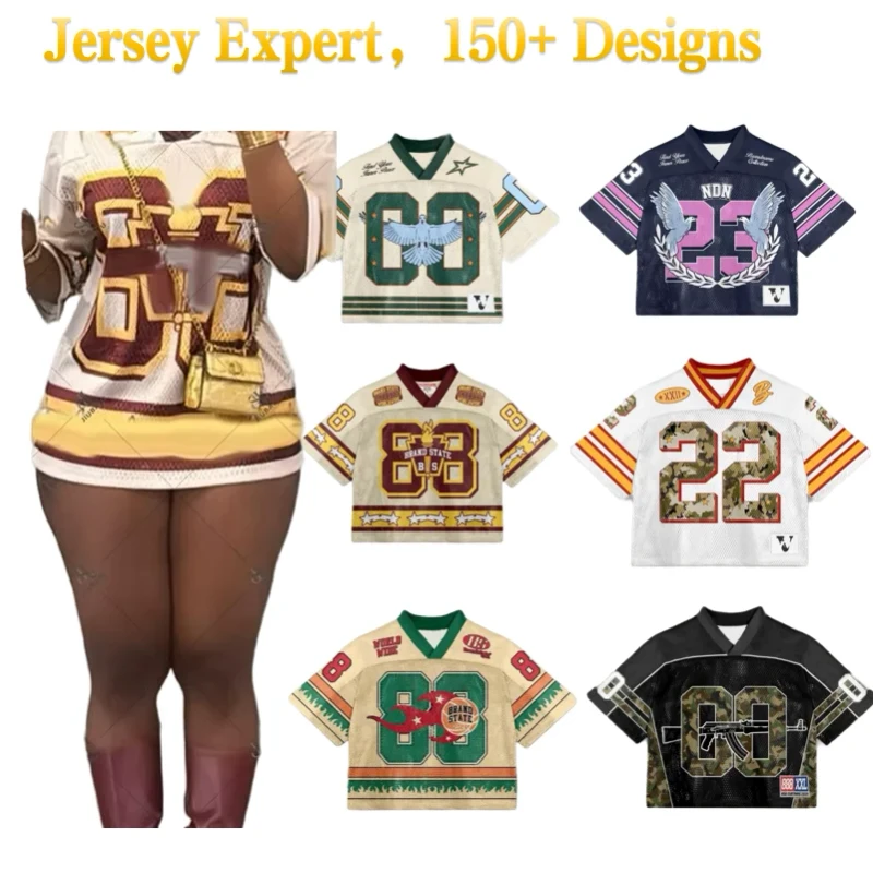 Low-MOQ-Custom-Football-Jersey-Oversized-Y2K-Streetwear-Vintage-Retro-Drop-Shoulder-Mesh-Breathable-Boxy-T-Shirts-For-Women