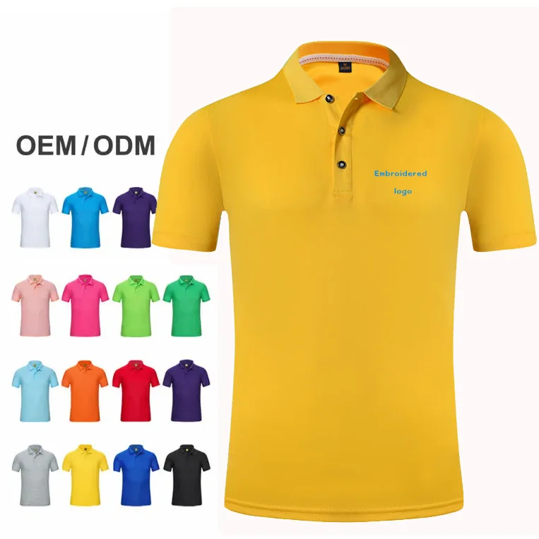 Low-Price-Low-MOQ-100-Polyester-Plain-White-Polo-Uniform-Shirt-Custom-Embroidered-Printed-Logo-Mens-Summer-Golf-Polo-Shirts