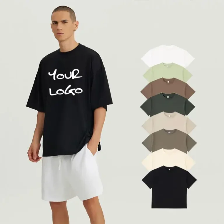 Luxury-Graphic-T-Shirt-Mens-Unisex-100-Cotton-Oversized-Retro-Style-Direct-to-Garment-Printing