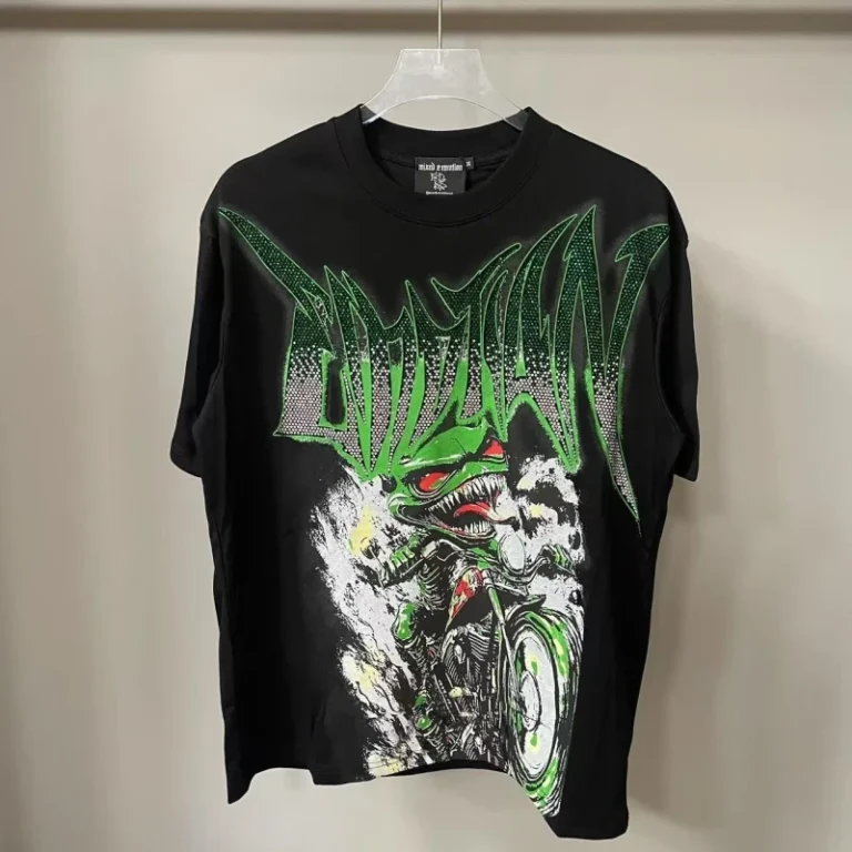 MIXED-EMOTION-Hot-Letter-Graffiti-Devil-Print-Mens-And-Womens-Summer-Loose-Casual-Short-sleeved-T-shirt-Trendy