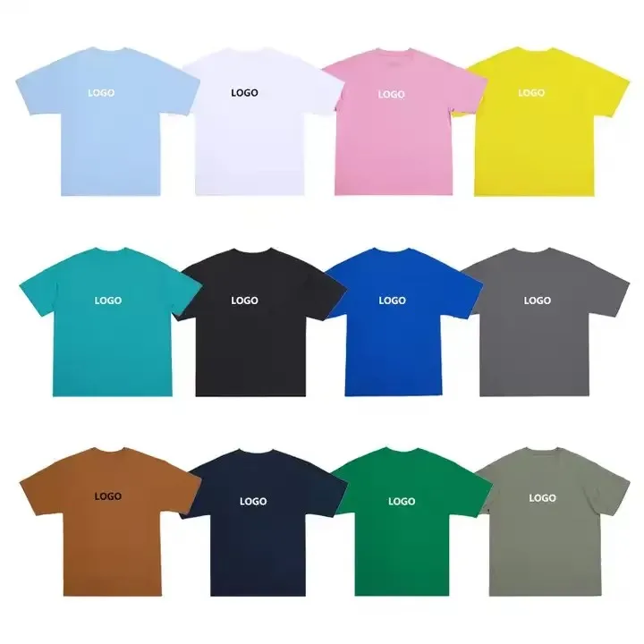 Manufacturer-Custom-Children-Oversized-Solid-Knitted-Hip-Hop-T-Shirts-100-Cotton-Drop-Shoulder-Unisex-Kids