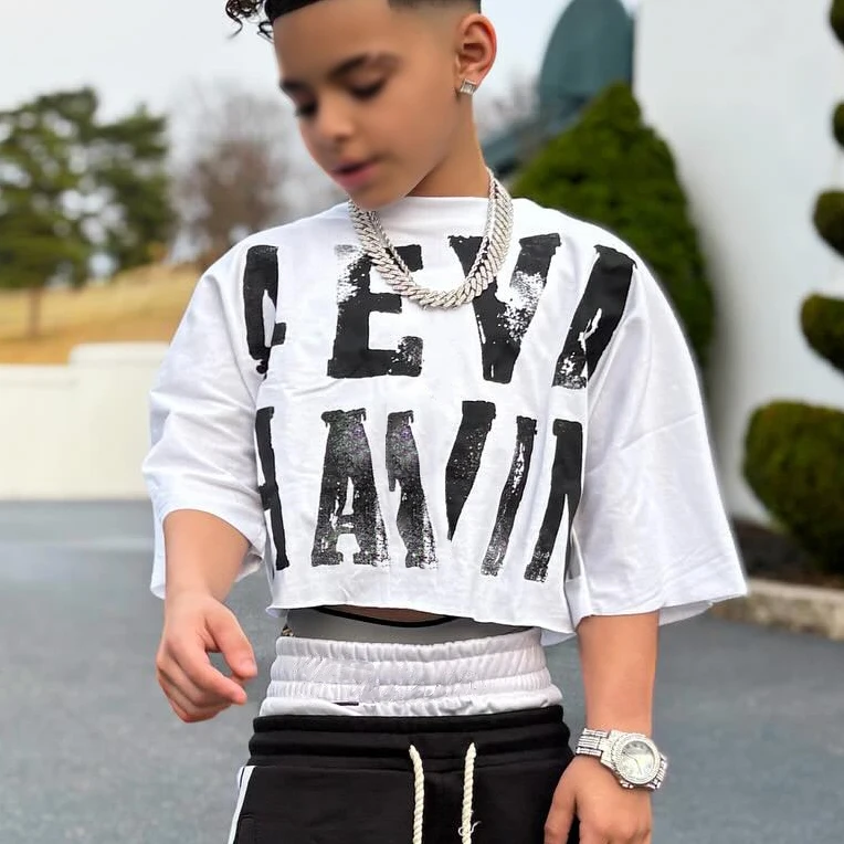 Manufacturer-Custom-Oversized-Cotton-Kids-T-Shirt-100-Cotton-Boxy-Drop-Shoulder-Boys-Print-T-Shirts