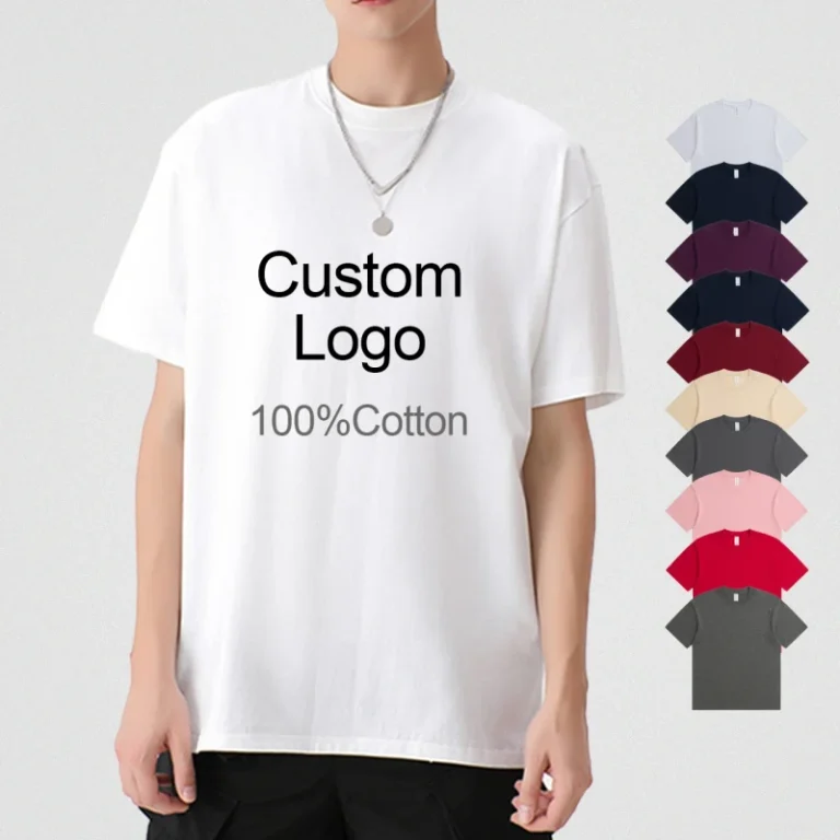 Manufacturer-High-Quality-100-Cotton-O-neck-Tee-Shirt-Custom-Screen-Printing-Digital-Printing-Oversized-Blank-Mens-T-shirts