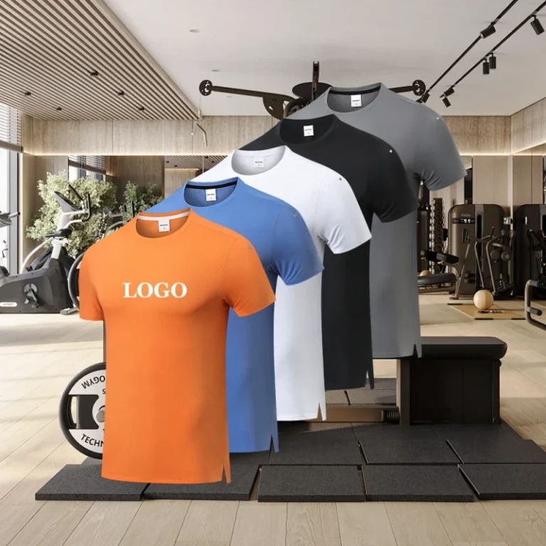 Manufacturer-Unisex-Gym-Sports-Running-Quick-Dry-Breathable-Printing-Plain-Blank-Custom-Nylon-MenS-T-Shirts-T-Shirt-for-Men