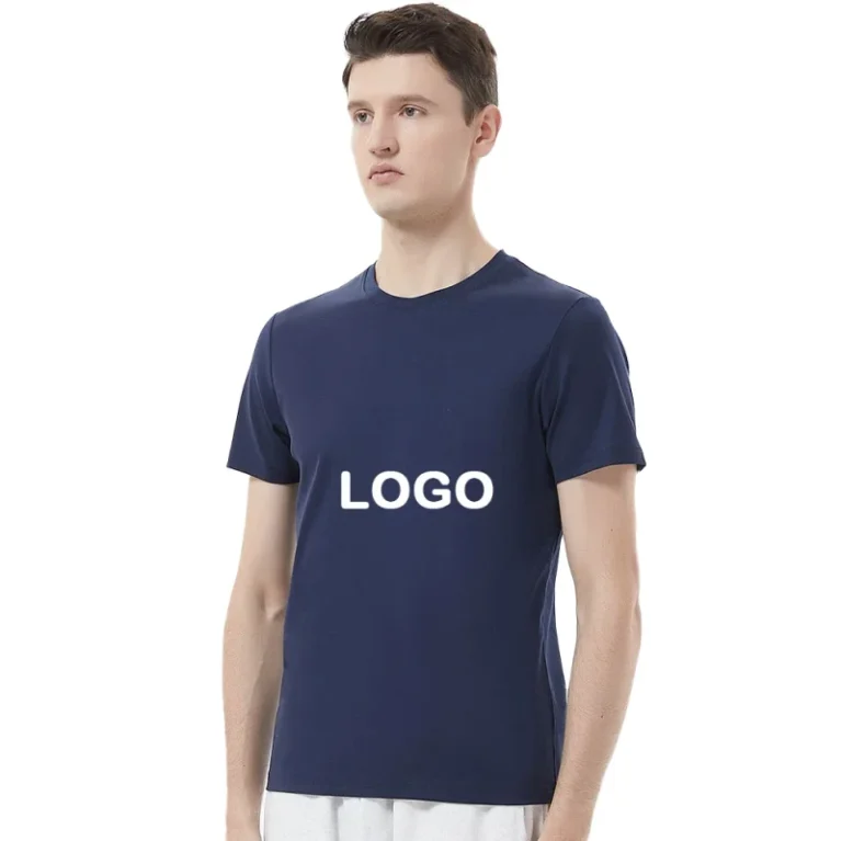 Manufacturers-Crew-Neck-Custom-Logo-Printed-Blank-Sporty-Knitted-Fabric-Mens-T-Shirt