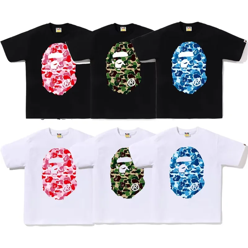Manufacturers-Custom-100-Cotton-Bathing-ApeT-Shirt-for-Men-240-Gram-Streetwear-Hip-Hop-Graphic-Tee-DTG-Print-Design-Streetwear
