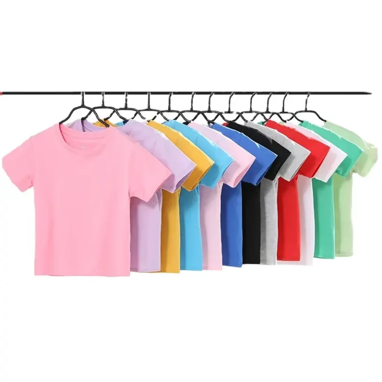 Many-Colors-Breathable-Solid-Children-Casual-T-shirt-Boys-Girls-Cotton-Summer-Kids-Tops-Baby-Kids-T-shirts-Blouse-Clothes