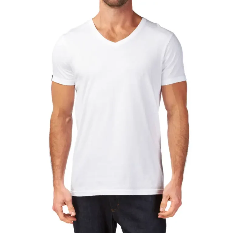 Men-Cotton-Blank-v-Neck-t-Shirt