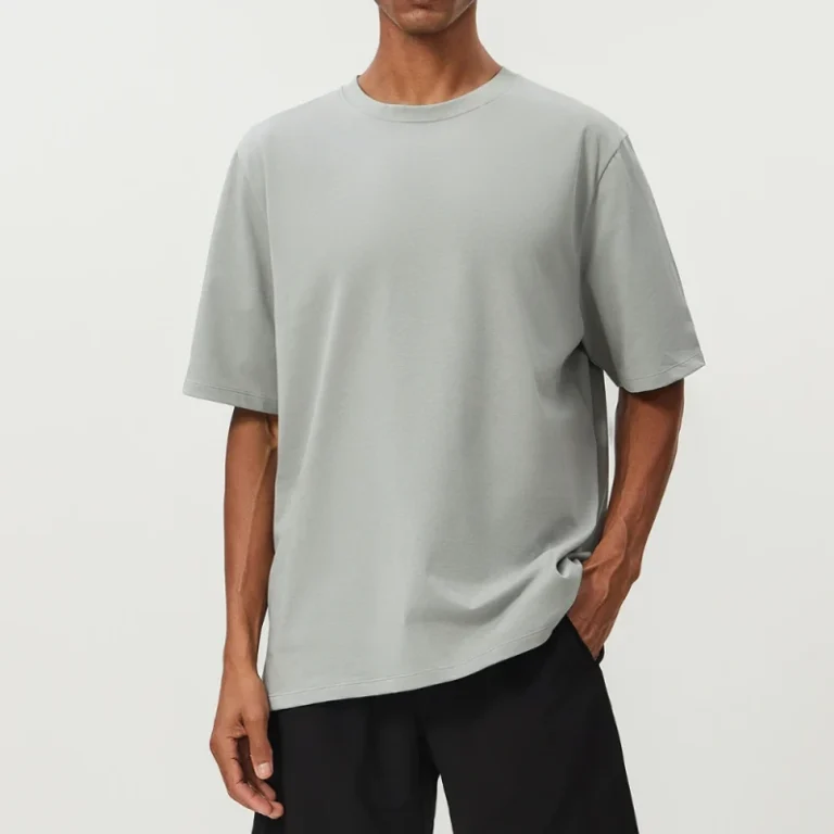 Men-Crew-Neck-Short-Sleeve-Athletic-Shirts-Solid-Active-Running-Tee-Loose-Fit-Gym-Athletic-Shirts-Shirts-T-Shirt