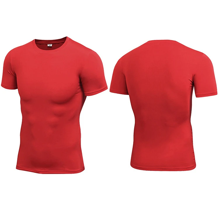 Men-Fitness-Bodybuilding-T-shirt-Short-Sleeve-Custom-Gym-Fitness-Yoga-T-Shirts