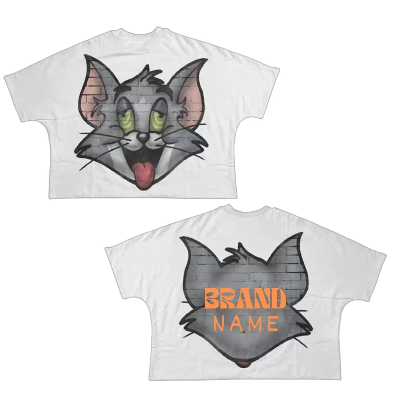 Men-Graphic-T-Shirts-100-Cotton-White-Oversized-Printed-Tee-for-Summer-Streetwear-Casual-Daily-Wear-Custom-Logo-ODM