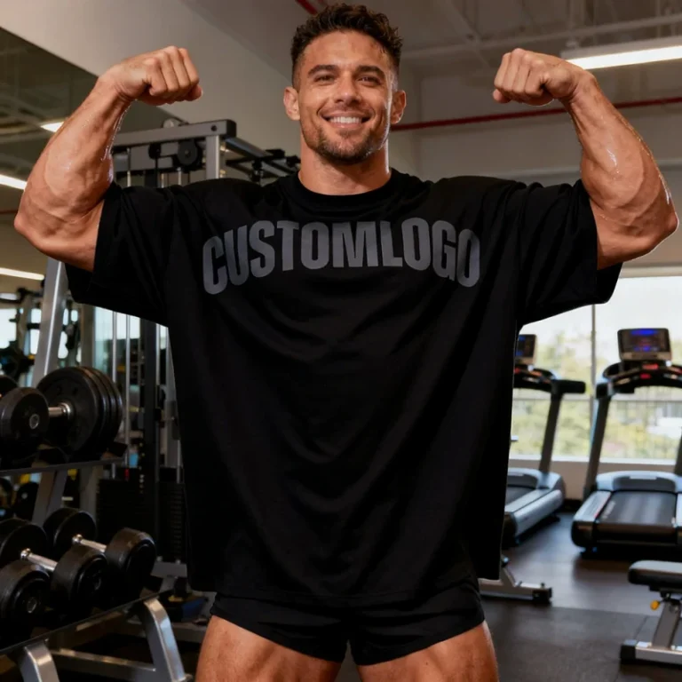 Men-Gym-T-shirts-Custom-Oversized-Sport-T-shirts-Gym-Plain-Run-Mens-Heavyweight-Shirt