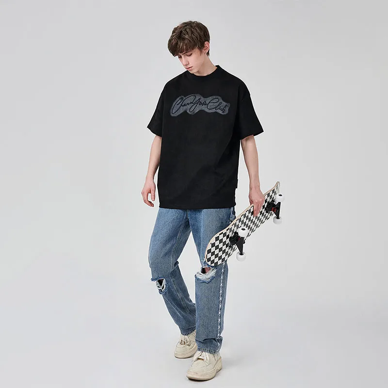 Men-High-Quality-T-Shirt-Soft-Cotton-Mens-Oversized-Embroidery-T-shirts-Customized