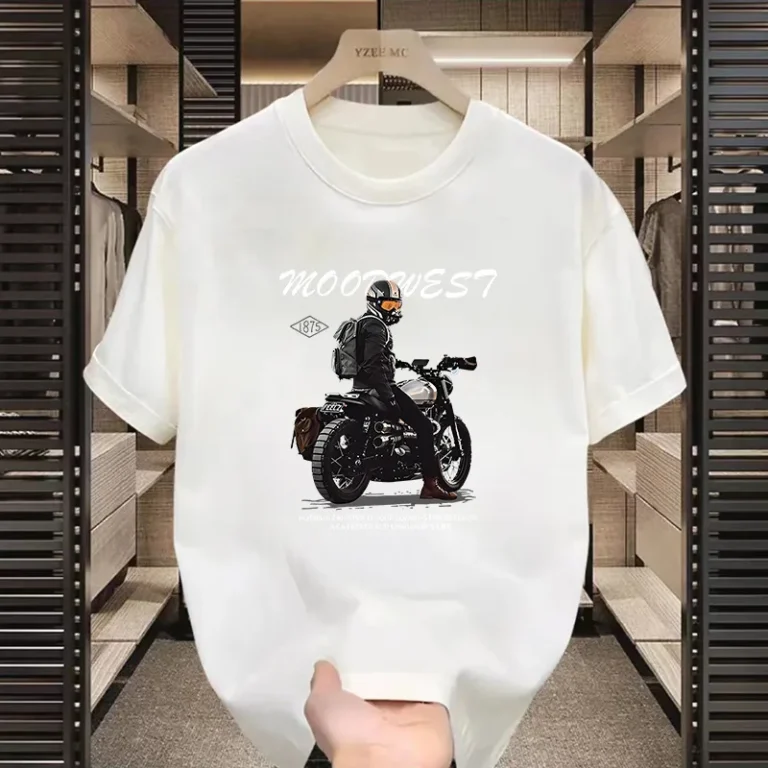 Men-High-Street-100-Organic-Cotton-Printed-T-Shirt-Custom-Graphic-Logo-Casual-Short-Sleeve-Breathable-Quick-Dry