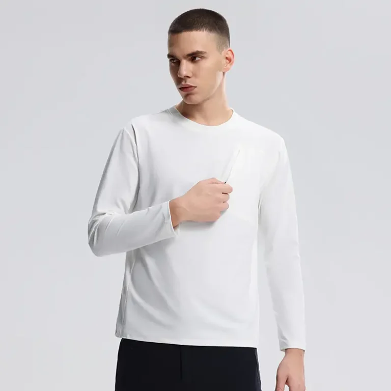 Men-Running-Long-Sleeve-T-Shirt-Solid-Casual-Single-Gym-T-Shirt-Men-Athletic-Soft-Comfy-Shirt-Long-Sleeve-Sports-T-Shirt-for-Men